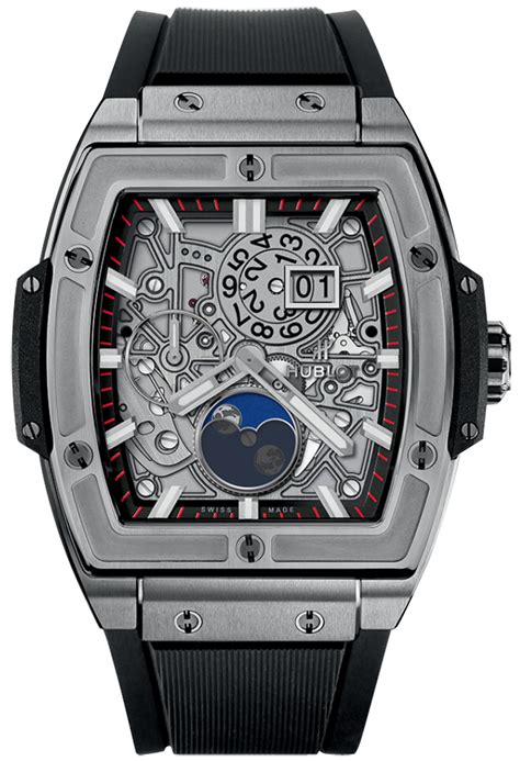 hublot spirit of big bang moonphase titanium|hublot spirit of big bang 647.